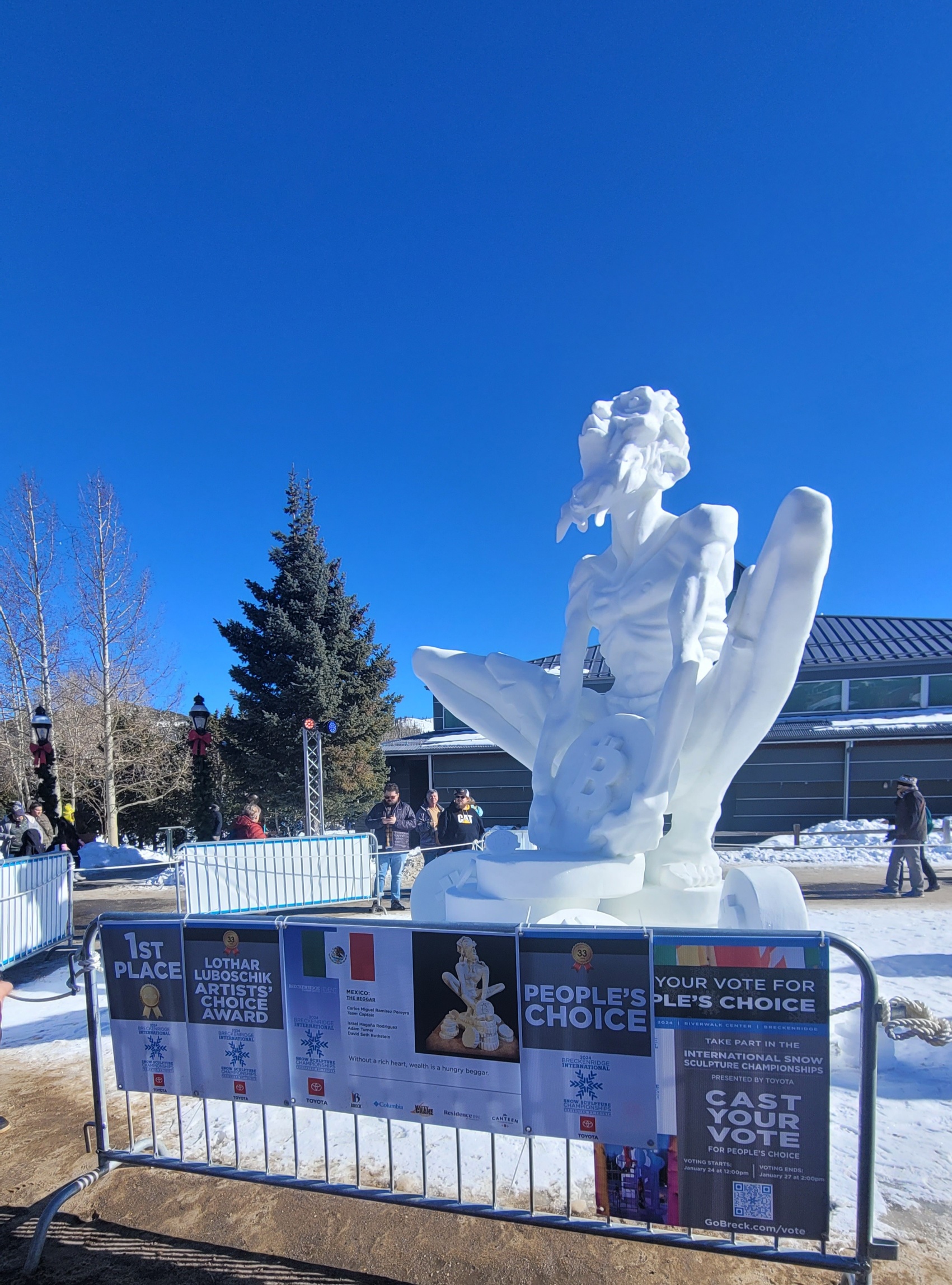 Sculpting Snow 2024 Breckenridge International Snow Sculpting